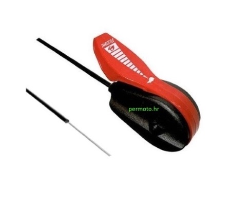 Ručka gasa kosilice sa sajlom plastična univerzalna